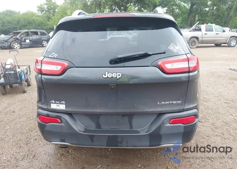 2015 Jeep Cherokee Limited from USA, damaged, VIN 1C4PJMDB9FW742966